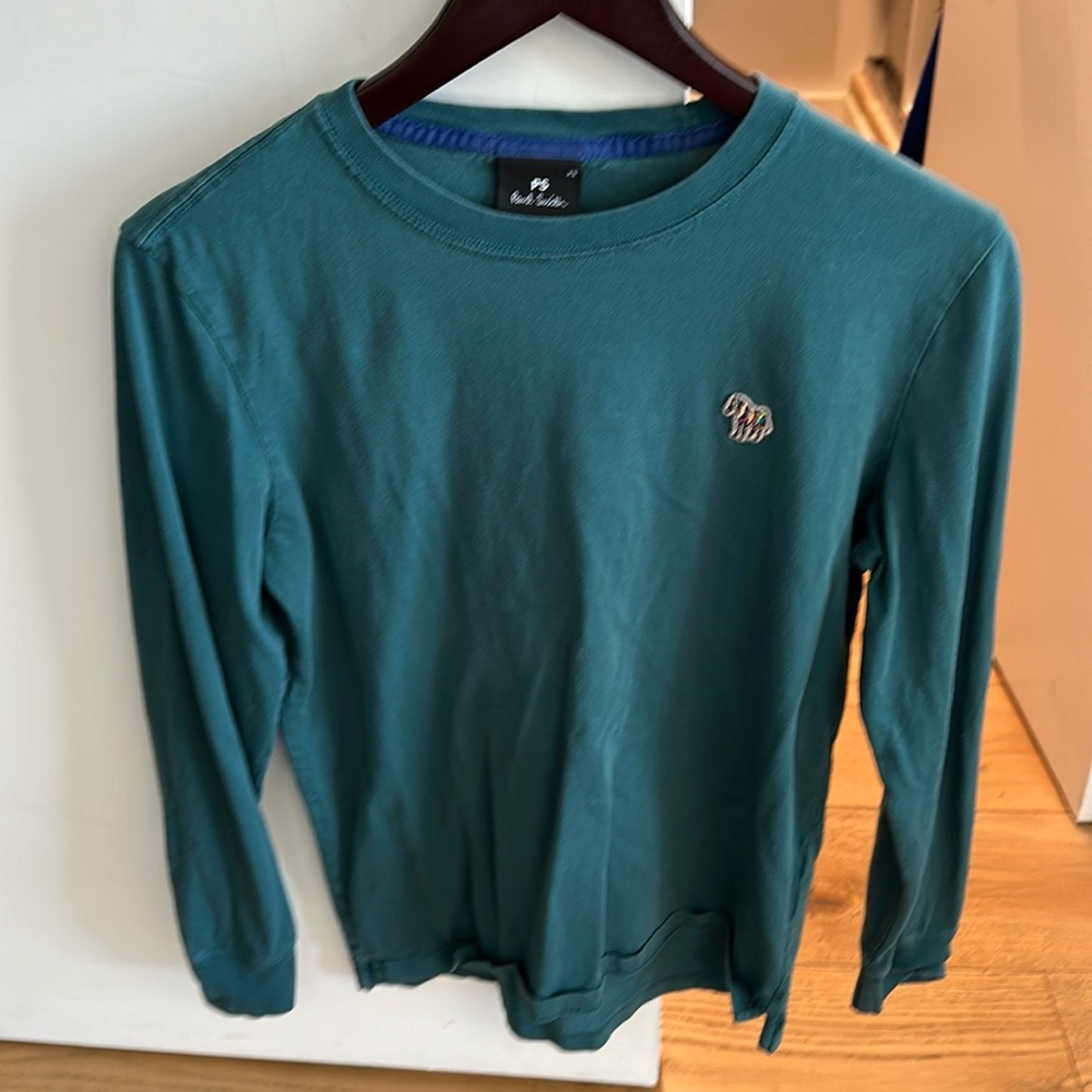 Paul Smith green long sleeve tee